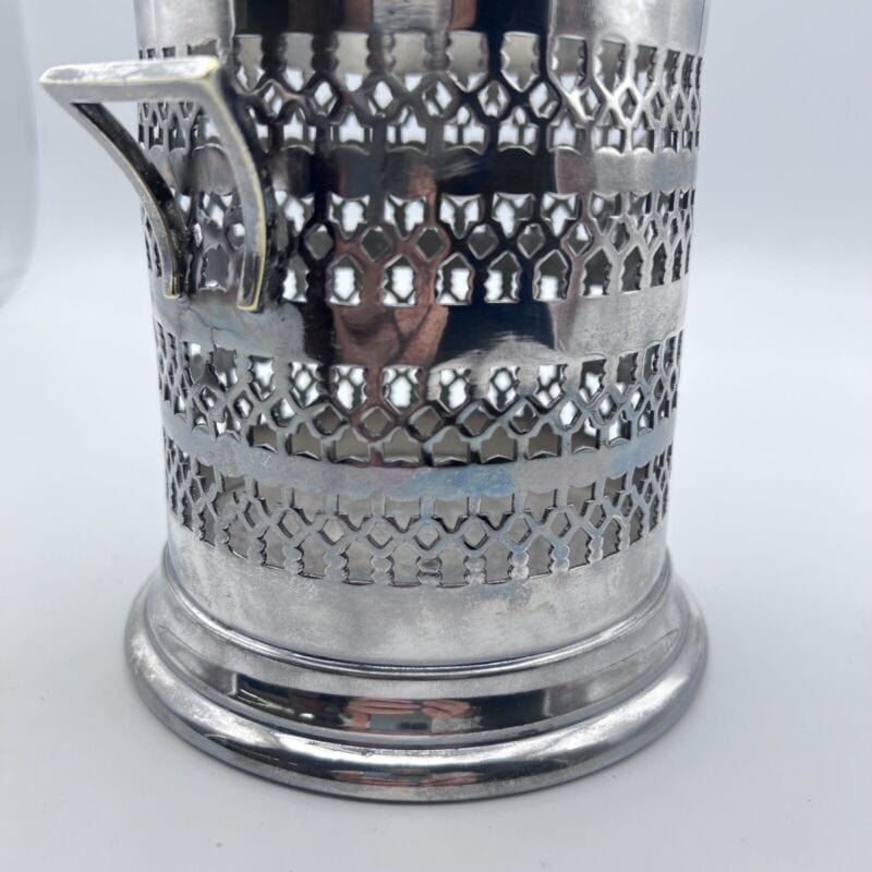 Portabottiglia in argento sheffield silver plated vintage secchiello per vino Sheffield & Argento