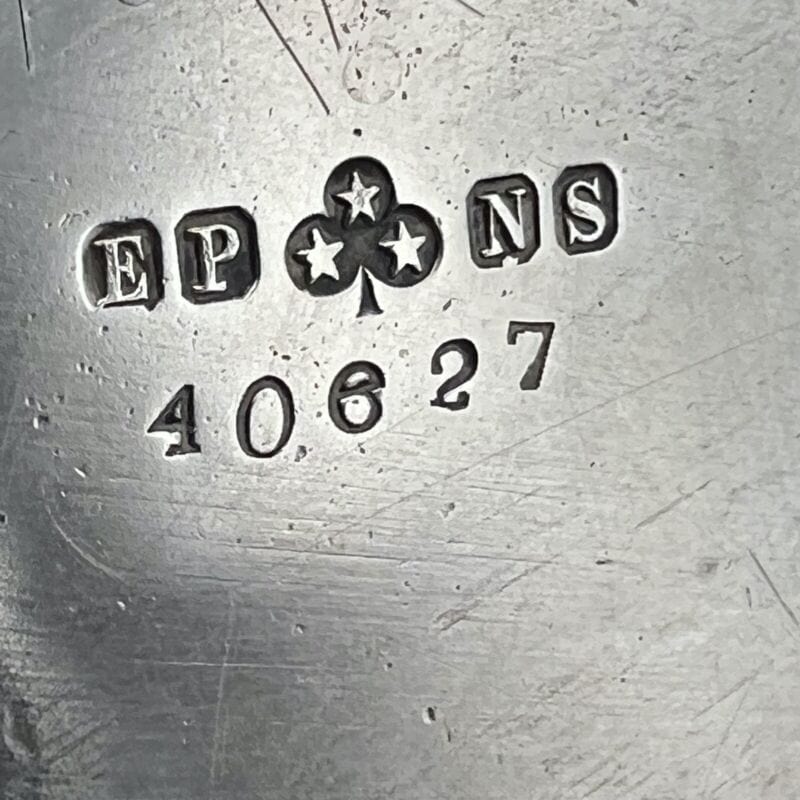 Portabottiglia in argento sheffield silver plated vintage secchiello per vino XX Sheffield & Argento