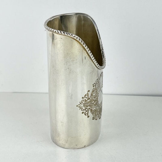 Portapenne da scrivania in stile antico in argento sheffield silver plated Sheffield & Argento