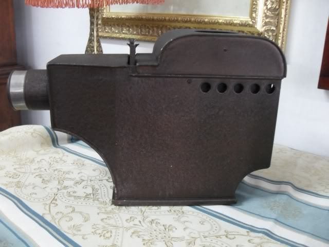 PROIETTORE DI DIAPOSITIVE D'EPOCA VINTAGE OPTISCOP ENSIGNE N.5 SLIDE PROJECTOR Attrezzi e Strumenti