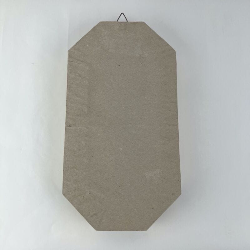 Quadretto antico rettangolare dipinto a olio fiori cornice in legno oro Firmato Quadri
