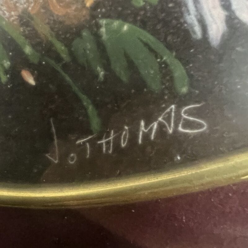 Quadro Antico Dipinto a olio firmato natura morta con fiori cornice fiorentina Quadri