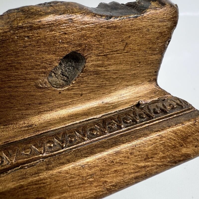 Quadro antico dipinto a olio su tavola quadretto cornice oro stile barocco 900 Quadri