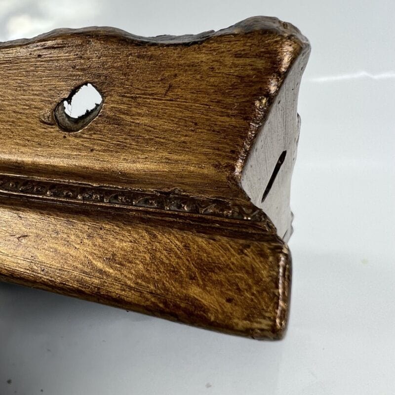 Quadro antico dipinto a olio su tavola quadretto cornice oro stile barocco 900 Quadri