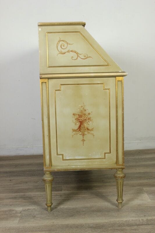Ribalta antica ribaltina scrittoio stile veneziano secretaire antico trumeau Arredamento
