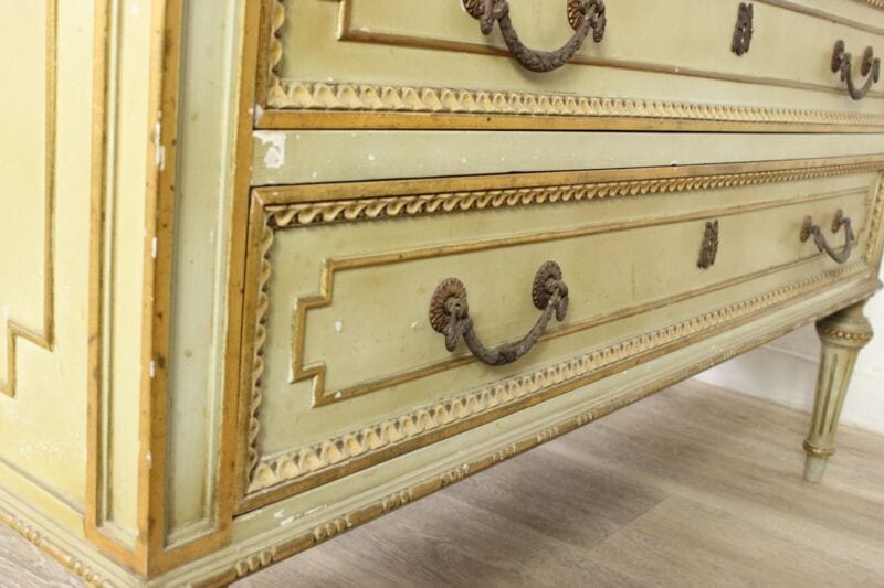 Ribalta antica ribaltina scrittoio stile veneziano secretaire antico trumeau Arredamento