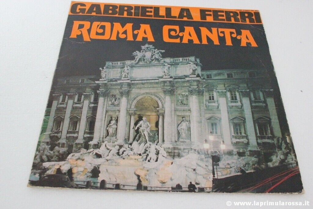 ROMA CANTA GABRIELLA FERRI LP 33 GIRI VINILE VINTAGE ANNO 1969 JOKER SM 3041 A Dischi in Vinile