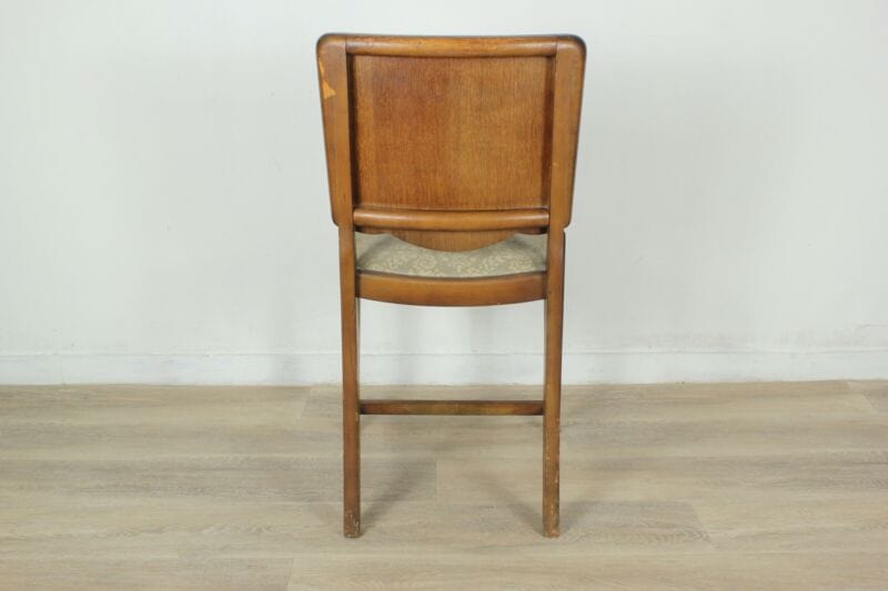 SEDIA ANTICA CON SCHIENALE IN LEGNO  POLTRONA ANNI 50 DA STUDIO VINTAGE CHAIRS Arredamento