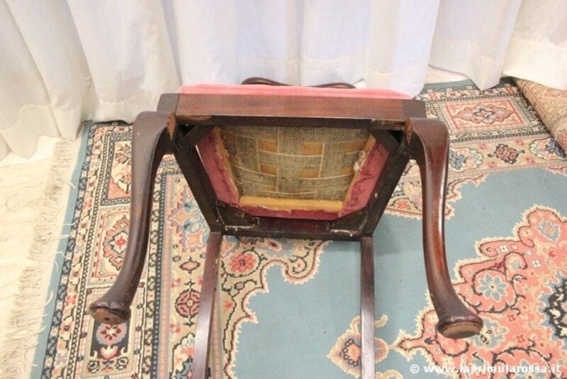 SEDIA INGLESE D'EPOCA IN LEGNO - POLTRONCINA PRIMI '900 - VINTAGE  ENGLISH CHAIR Arredamento