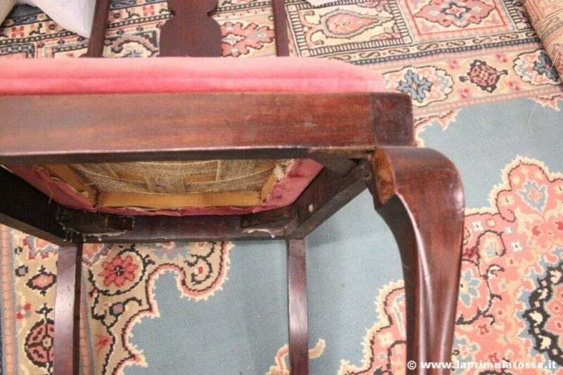 SEDIA INGLESE D'EPOCA IN LEGNO - POLTRONCINA PRIMI '900 - VINTAGE  ENGLISH CHAIR Arredamento