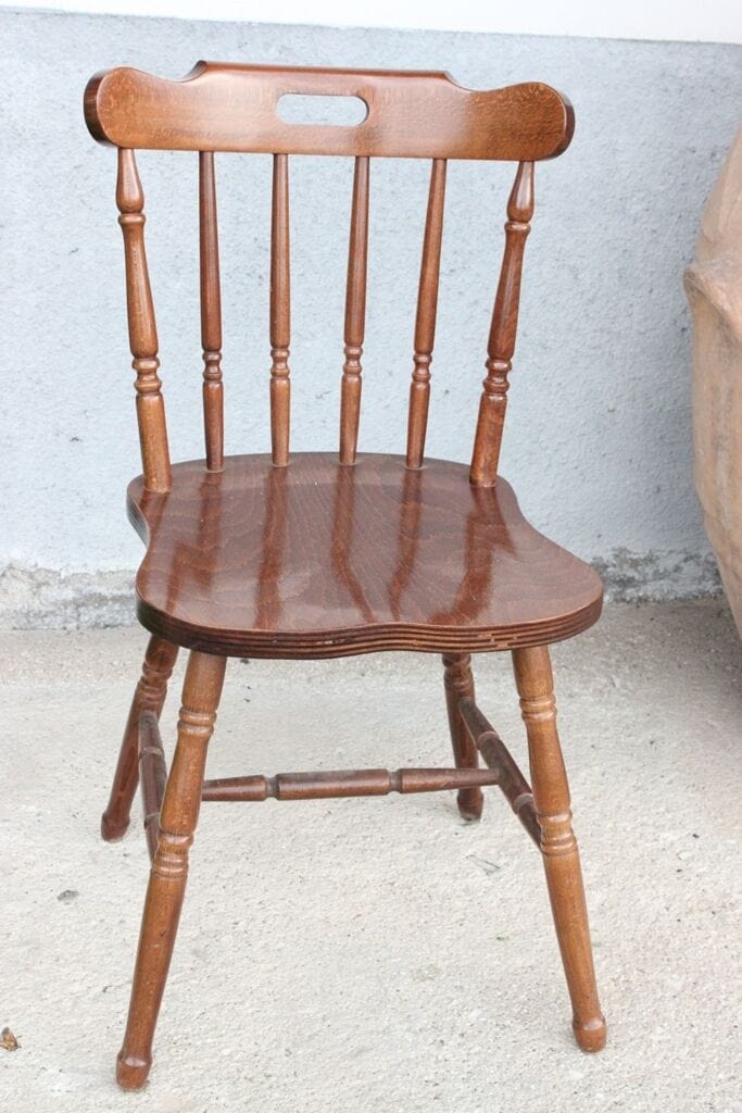 SEDIA RUSTICA VINTAGE  / VECCHIA SEGGIOLA COUNTRY CHIC Arredamento