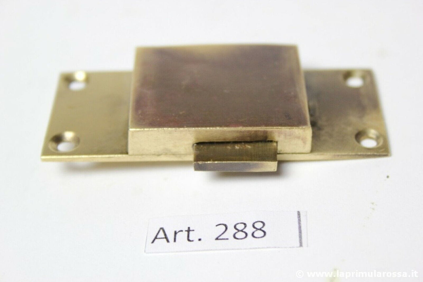 SERRATURA ANTICA VECCHIA MOBILI ANTICHI VETRINA ANTA SPORTELLO FERRAMENTA OTTONE Restauro