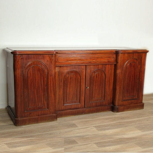 Servante credenza antica inglese epoca vittoriana mobile salone mogano sideboard Arredamento