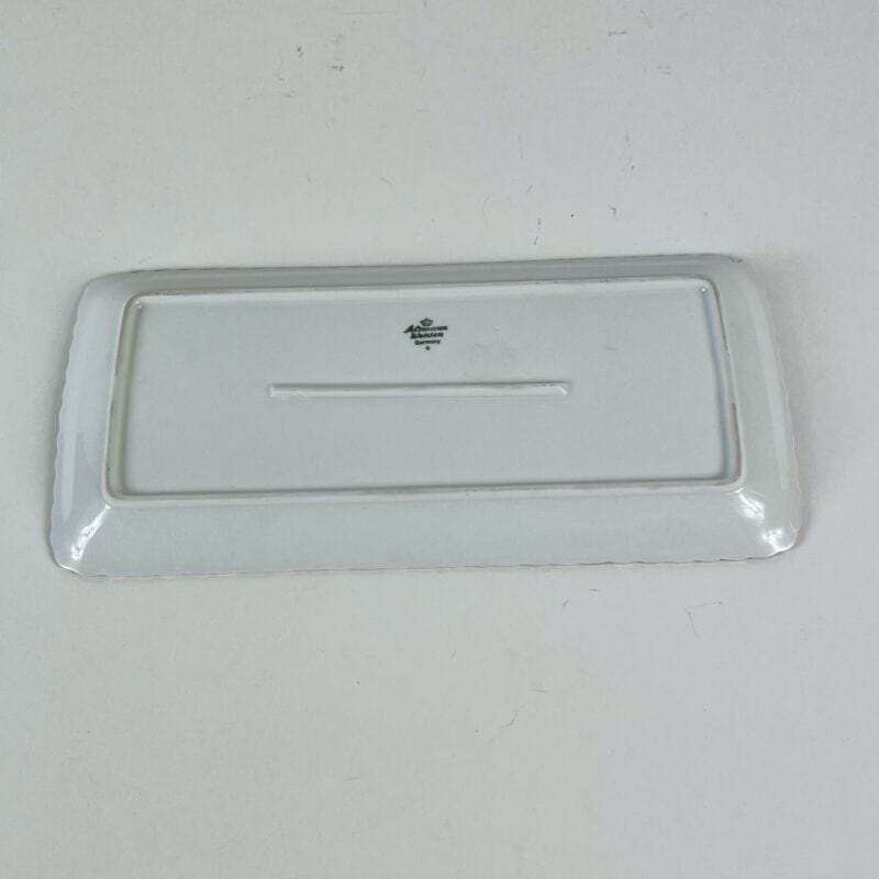 Servizio da caffe antico bavaria in porcellana tazzine per 2 con vassoio celeste Ceramiche e Porcellane