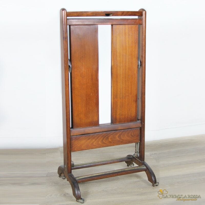 Servomuto vintage in legno Fratelli Reguitti per stira pantaloni anni 60 retrò Attrezzi e Strumenti