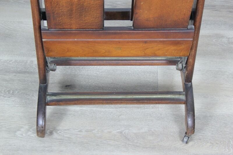 Servomuto vintage in legno Fratelli Reguitti per stira pantaloni anni 60 retrò Attrezzi e Strumenti