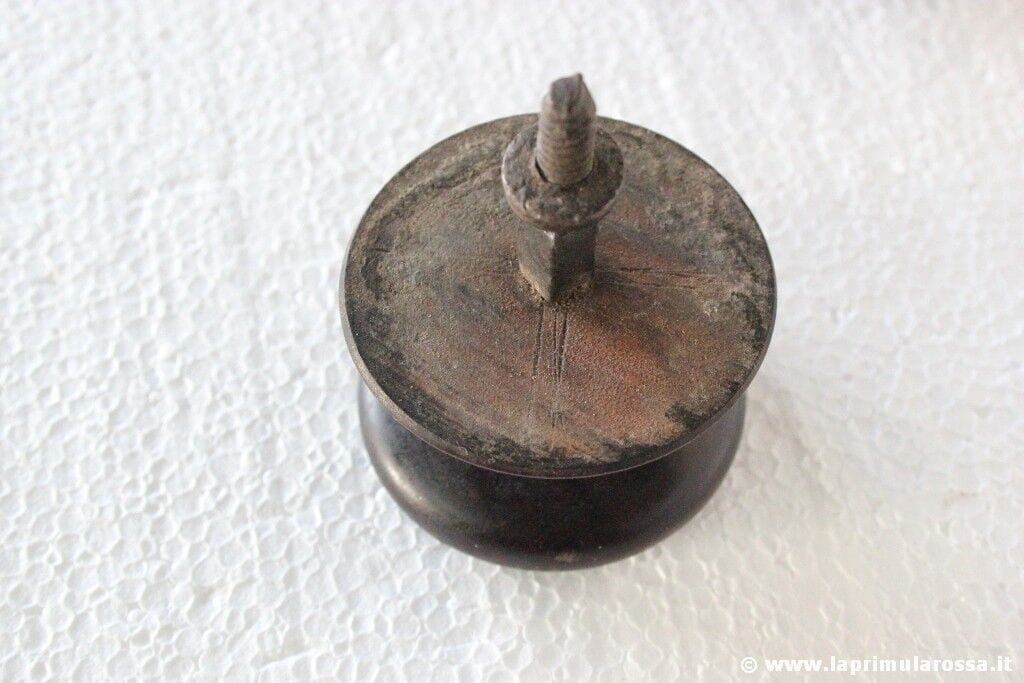 SET DI CINQUE POMOLI ANTICHI IN LEGNO X MOBILE EPOCA 800 VICTORIAN WOODEN KNOBS Restauro