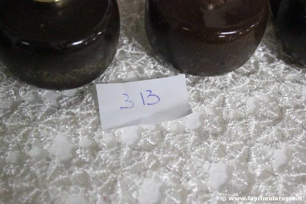 SET DI QUATTRO RUOTE ANTICHE IN CERAMICA E OTTONE  ROTELLE INGLESI 800 CON PERNO Restauro