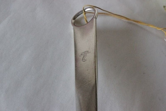 TAGLIACARTE ANTICO IN SHEFFIELD  POSATA  INGLESE PER ARROSTO 800 IN SILVER PLATE Sheffield & Argento