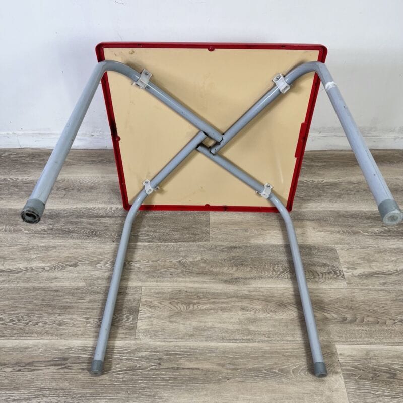 Tavolino tavolo bar originale coca cola rosso vintage modernariato da giardino Arredamento
