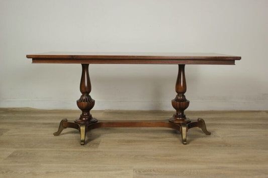 Tavolino tavolo stile antico basso da salotto rettangolare vintage in legno Arredamento