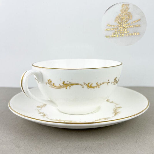 Tazza da the antica stile inglese in porcellana bianca Royal Doulton tazzina tè Ceramiche e Porcellane