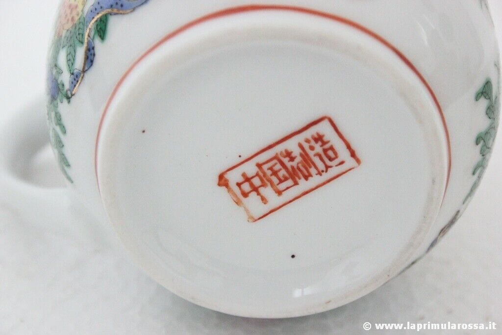 TAZZA VINTAGE GIAPPONESE IN PORCELLANA VINTAGE JAPANESE CHINA MUG Ceramiche e Porcellane