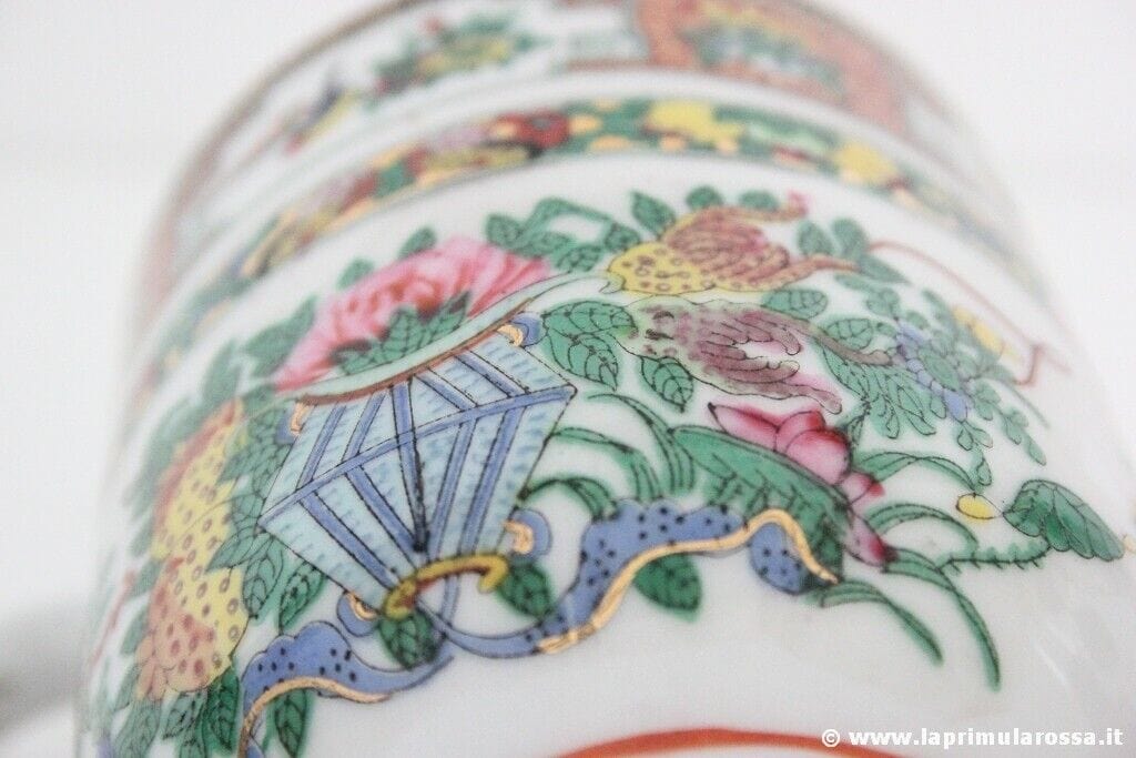 TAZZA VINTAGE GIAPPONESE IN PORCELLANA VINTAGE JAPANESE CHINA MUG Ceramiche e Porcellane