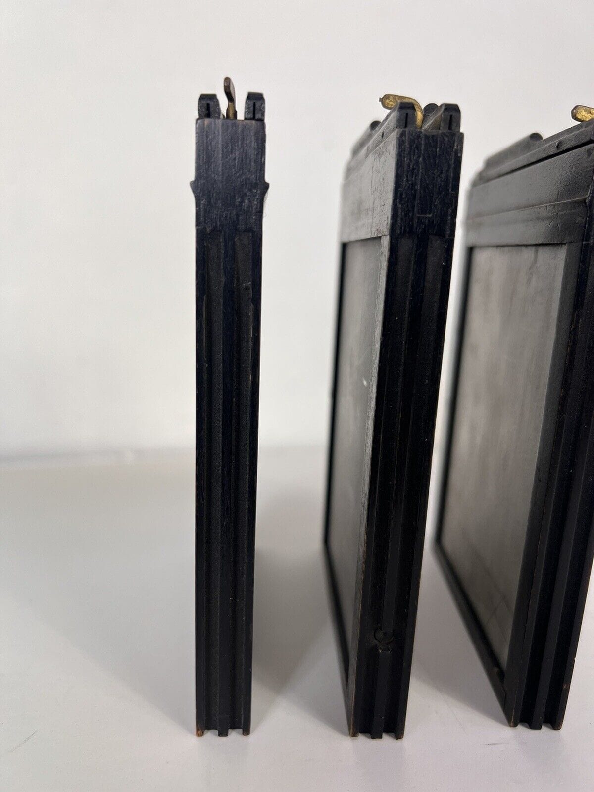 TRE PORTA LASTRE D'EPOCA  PER FOTOCAMERA / VECCHIO MATERIALE FOTOGRAFICO Attrezzi e Strumenti