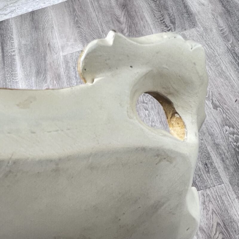 Vassoio in legno vintage veneziano guantiera piatto da portata dipinto a fiori Complementi d'arredo