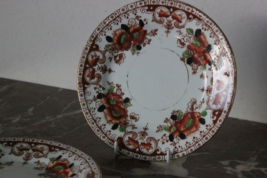 VECCHIO PIATTO  IN PORCELLANA / PIATTINO INGLESE DA DOLCE  DIAMETRO CM 16 Ceramiche e Porcellane