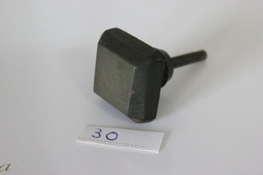 VECCHIO POMELLO IN BACHELITE / MANIGLIA  / FERRAMENTA D'EPOCA PER RESTAURO Restauro
