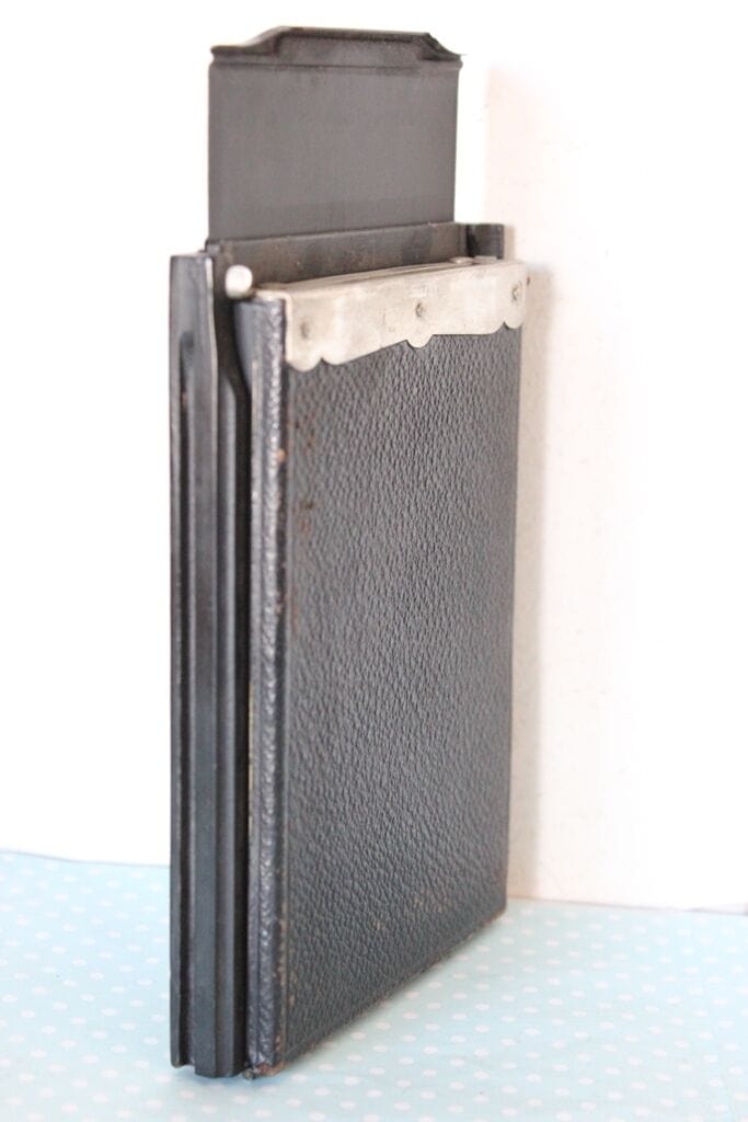 VECCHIO PORTA LASTRA PER FOTOCAMERA D'EPOCA / ANTICO MATERIALE FOTOGRAFICO Attrezzi e Strumenti
