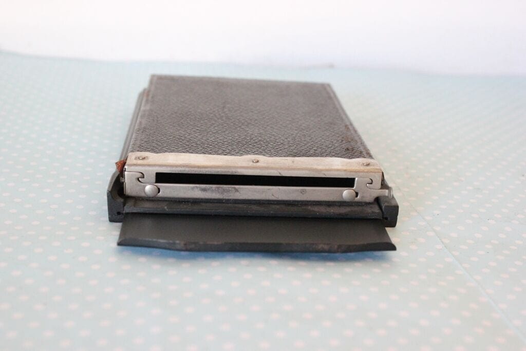 VECCHIO PORTA LASTRA PER FOTOCAMERA D'EPOCA / ANTICO MATERIALE FOTOGRAFICO Attrezzi e Strumenti
