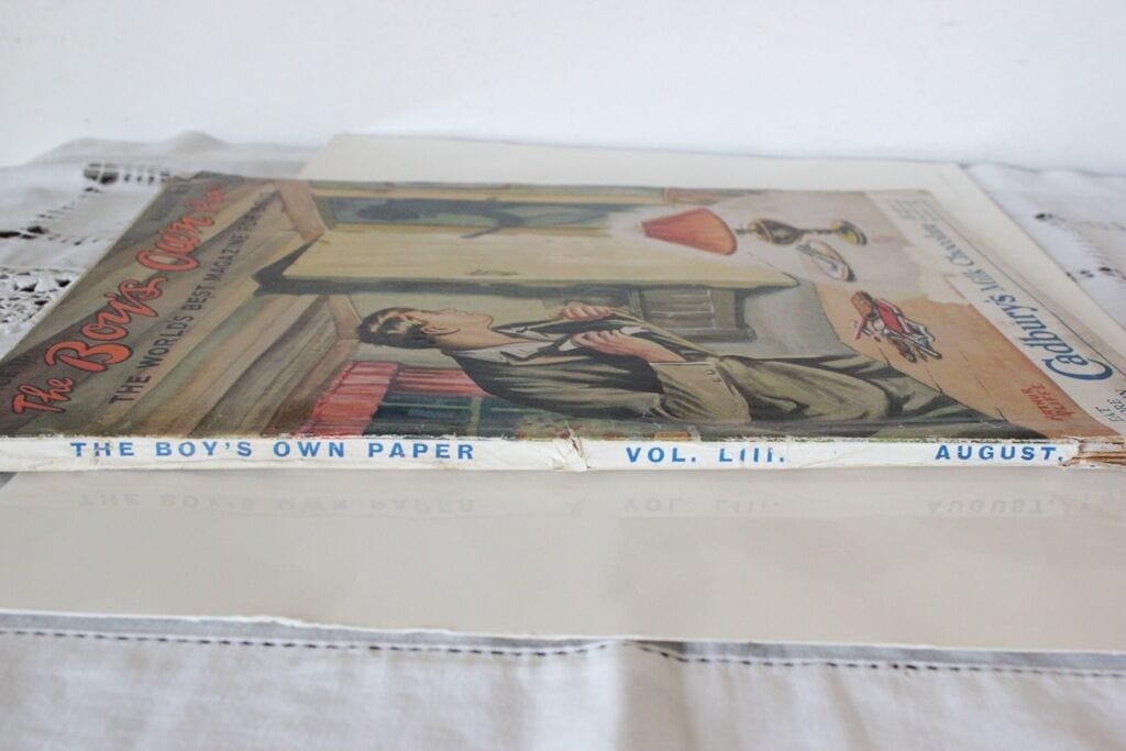 VINTAGE MAGAZINE THE BOYS OUR PAPER AUGUST 1931 - VECCHIA RIVISTA INGLESE Libri