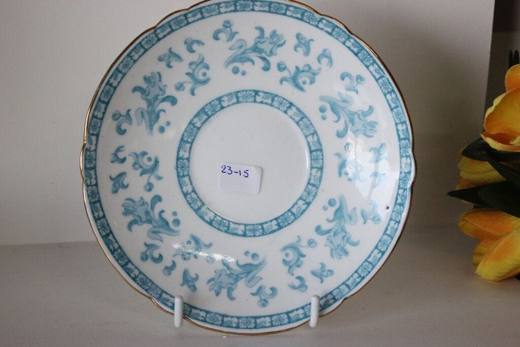 WILEMAN  FOLEY CHINA VECCHIO PIATTINO  IN PORCELLANA  VINTAGE BONE CHINA SAUCER Ceramiche e Porcellane